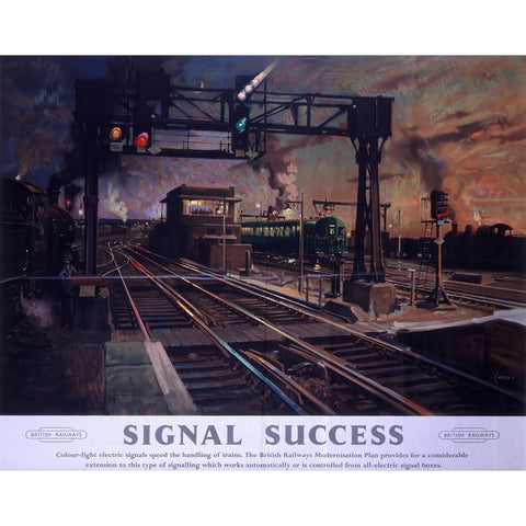 Signal Success 24" x 32" Matte Mounted Print