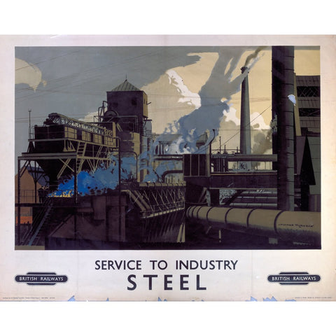 Service to Industry STEEL 24" x 32" Matte Mounted Print
