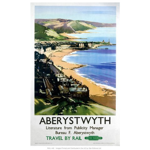 Aberystwyth 24" x 32" Matte Mounted Print