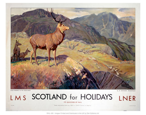 Scotland for holidays 24" x 32" Matte Mounted Print