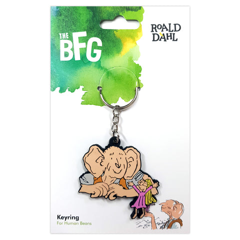 RDBFGRUBBERKEYRING: Roald Dahl Big Friendly Giant Rubber Keyring