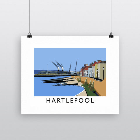 Hartlepool, Co. Durham 11x14 Print
