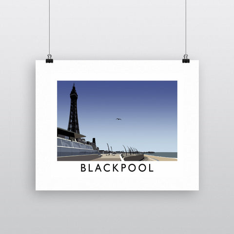 Blackpool, Lancashire 11x14 Print