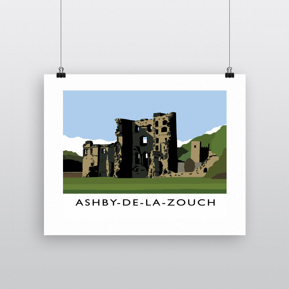 Ashby-De-La-Zouch, Leicestershire 11x14 Print