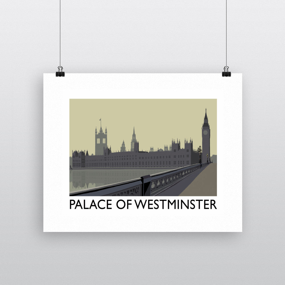The Palace of Westminster, London 11x14 Print