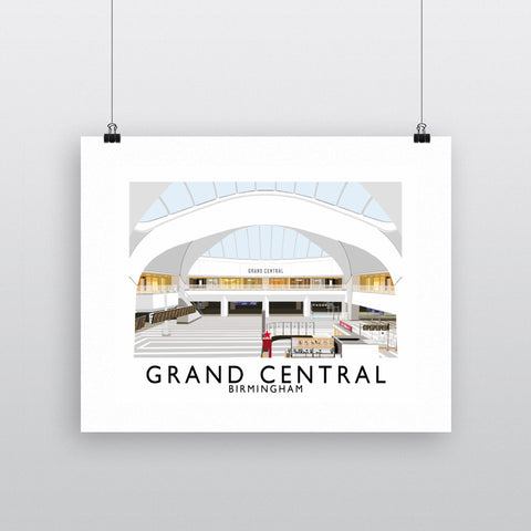 Grand Central, Birmingham 11x14 Print