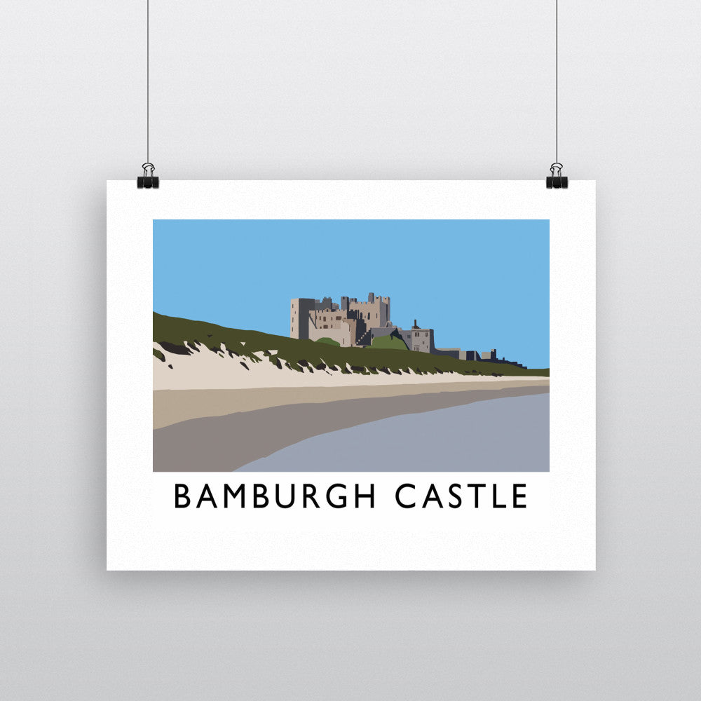 Bamburgh Castle, Northumberland 11x14 Print