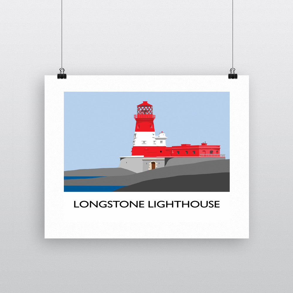 Longstone Lighthouse, Northumberland 11x14 Print