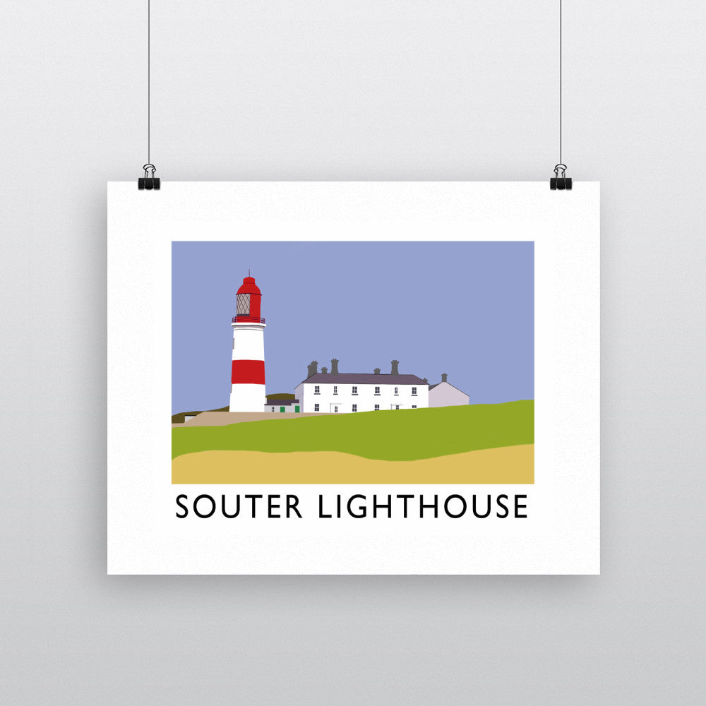 The Souter Lighthouse, Tyne and Wear 11x14 Print