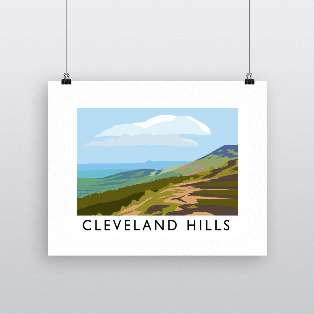 The Cleveland Hills, Yorkshire 11x14 Print