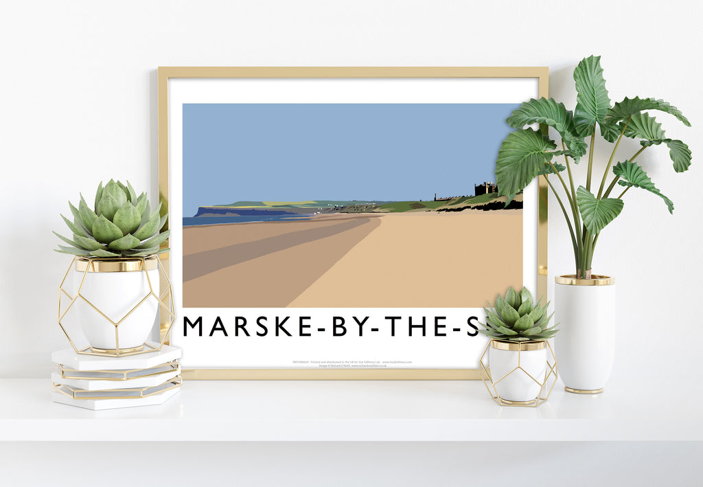 Marske-By-The-Sea By Artist Richard O'Neill - Art Print