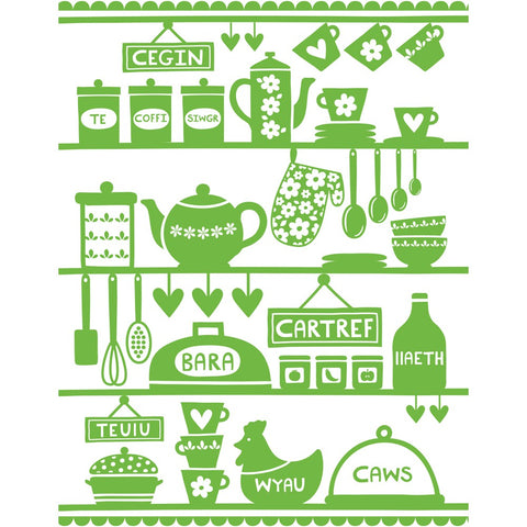 Kitchenware 20cm x 20cm Mini Mounted Print