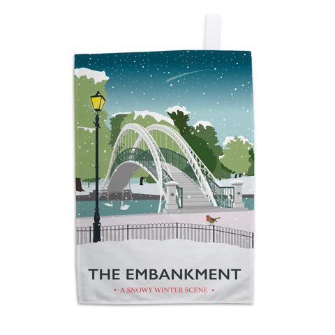 The Embankment, Bedford 11x14 Print