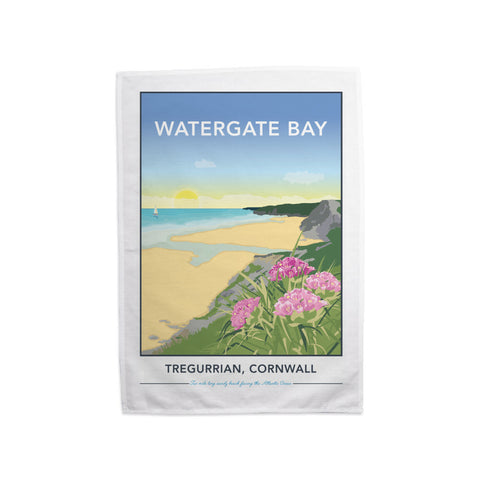 Watergate Bay, Tregurrian, Cornwall 11x14 Print