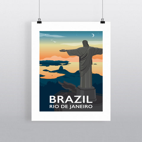 Rio De Janiero, Brazil 11x14 Print