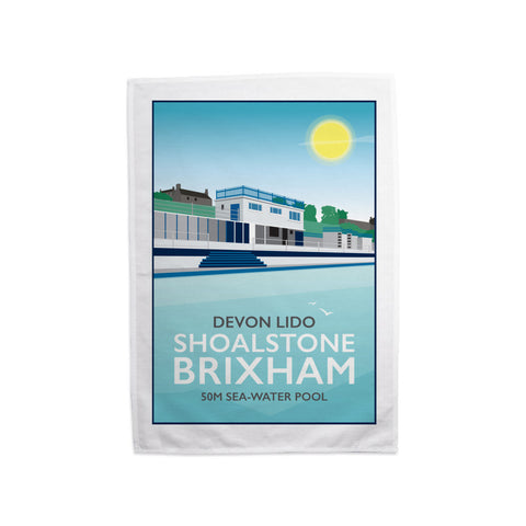 Devon Lido, Brixham 11x14 Print