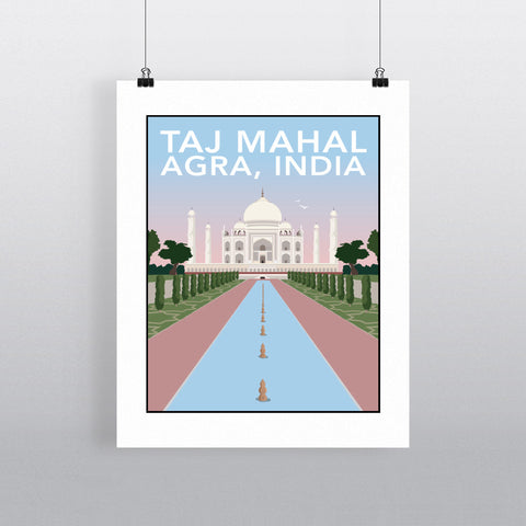 Taj Mahal, Agra 11x14 Print