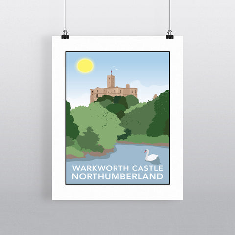Warkworth Castle, Warkworth 11x14 Print