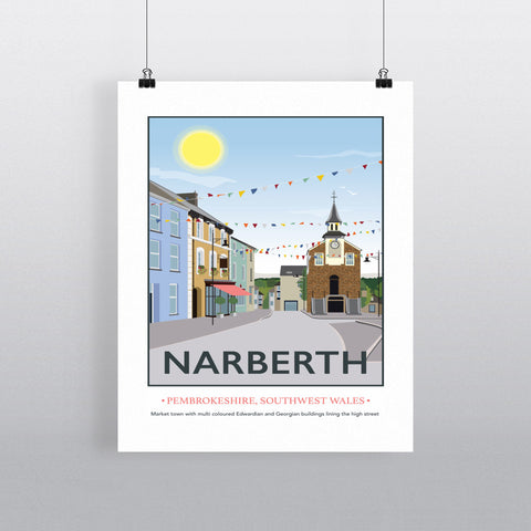 Narberth, Wales 11x14 Print