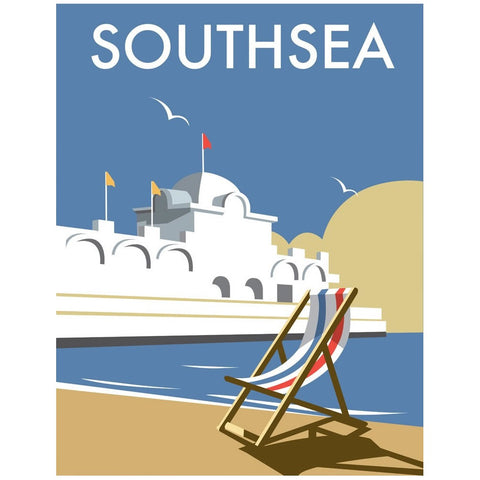 THOMPSON007: Southsea Pier, Portsmouth. 24" x 32" Matte Mounted Print