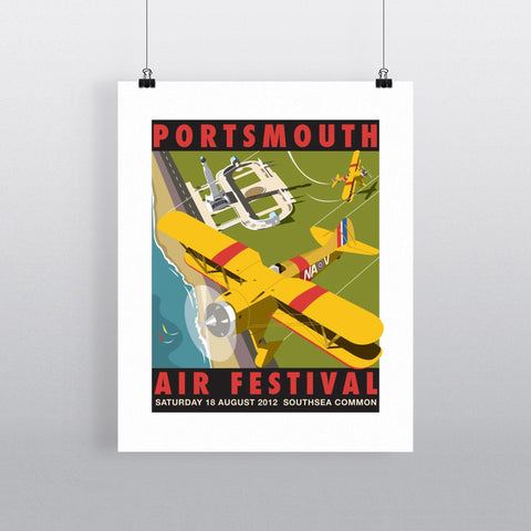 THOMPSON011: Portsmouth Air Festival. 24" x 32" Matte Mounted Print