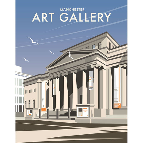 THOMPSON113: Manchester Art Gallery. 24" x 32" Matte Mounted Print