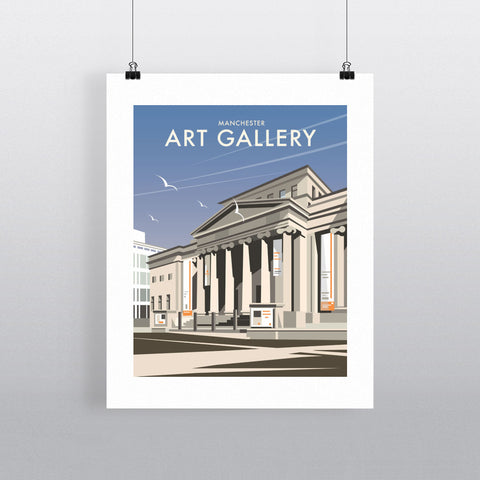 THOMPSON113: Manchester Art Gallery. 24" x 32" Matte Mounted Print
