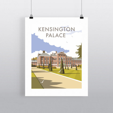 THOMPSON122: Kensington Palace. 24" x 32" Matte Mounted Print