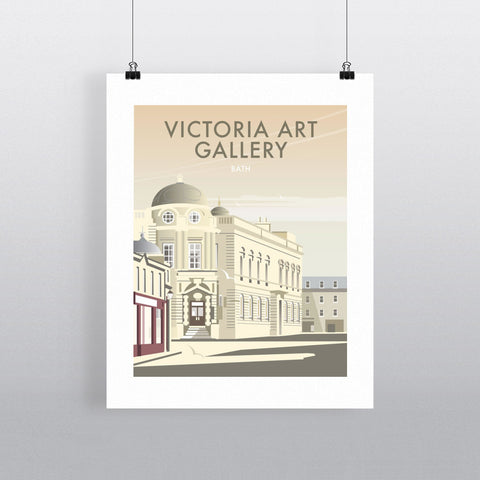 THOMPSON143: Victoria Art Gallery, Bath. 24" x 32" Matte Mounted Print
