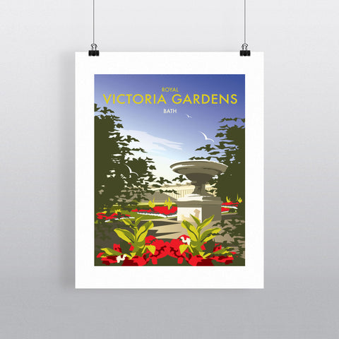 THOMPSON144: Royal Victoria Gardens, Bath 24" x 32" Matte Mounted Print