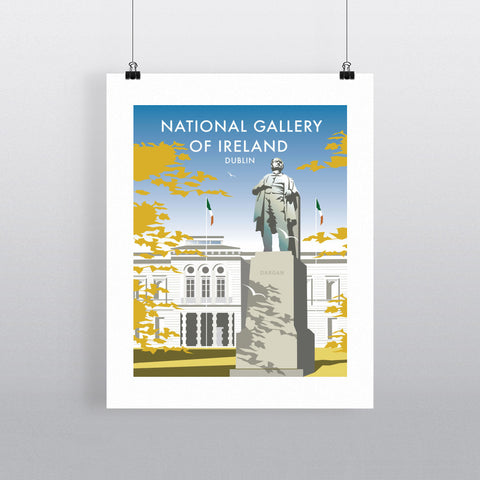 THOMPSON195: The National Gallery of Ireland 24" x 32" Matte Mounted Print