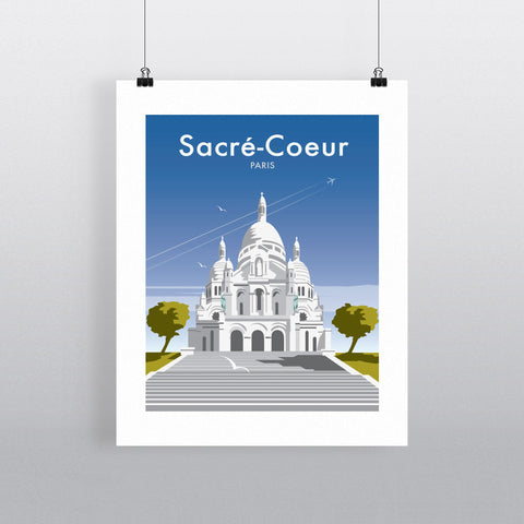 THOMPSON210: Sacre-Cour, Paris 24" x 32" Matte Mounted Print
