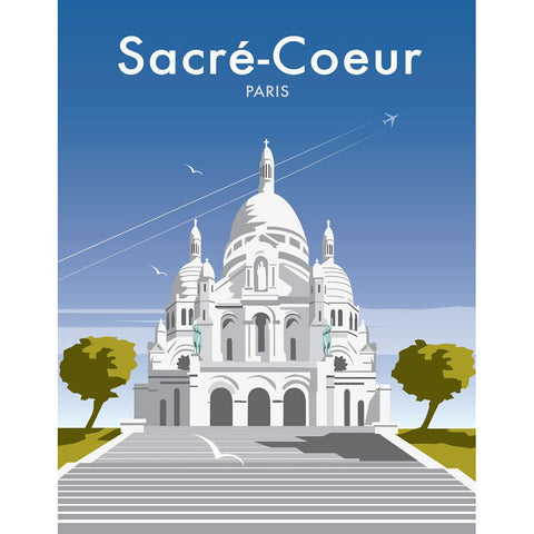 THOMPSON210: Sacre-Cour, Paris 24" x 32" Matte Mounted Print