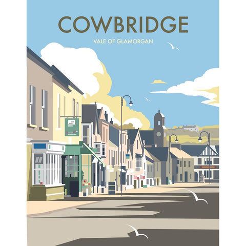 THOMPSON212: Cowbridge, South Wales, 24" x 32" Matte Mounted Print
