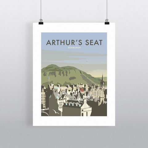 THOMPSON264: Arthur's Seat, Edinburgh 24" x 32" Matte Mounted Print