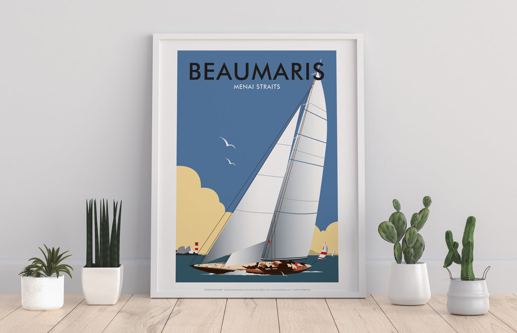 Beaumaris By Artist Dave Thompson - 11X14inch Premium Art Print