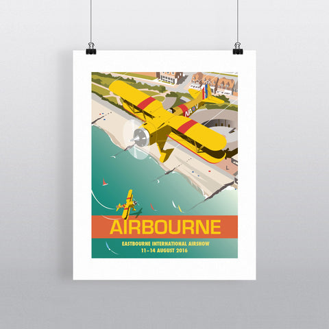 THOMPSON314: Eastbourne Airshow, Sussex 24" x 32" Matte Mounted Print