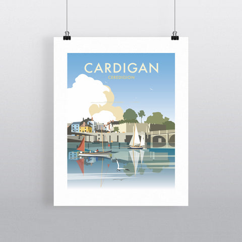 THOMPSON331: Cardigan Bay, South Wales 24" x 32" Matte Mounted Print
