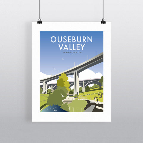 THOMPSON365: Ouseburn Valley, Newcastle Upon Tyne 24" x 32" Matte Mounted Print