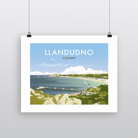 THOMPSON379: Llandudno, Wales 24" x 32" Matte Mounted Print