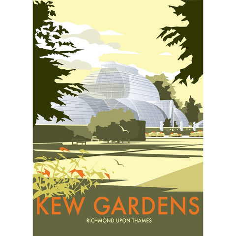 THOMPSON390: Kew Gardens 24" x 32" Matte Mounted Print
