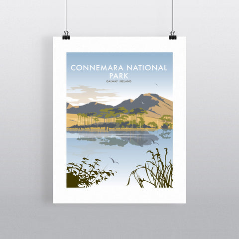 THOMPSON542: Connemara National Park Galway Ireland. Greeting Card 6x6