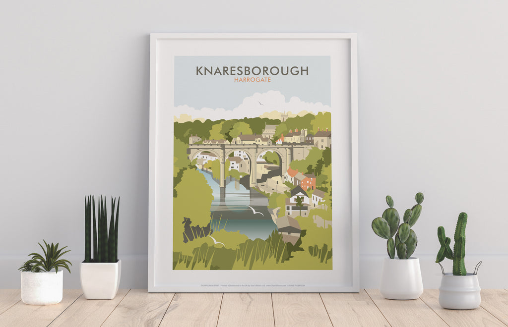 Knaresorough By Artist Dave Thompson - Premium Art Print