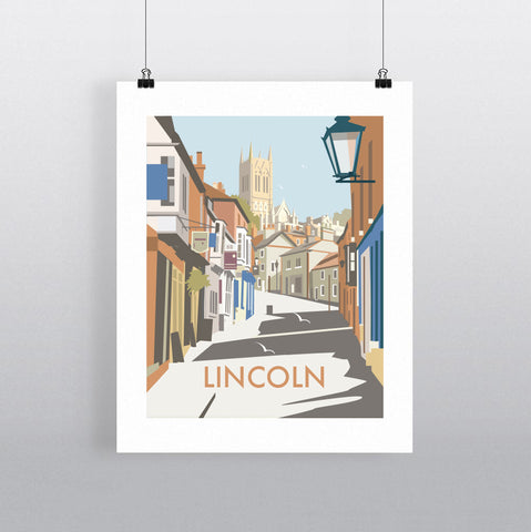 THOMPSON602: Lincoln. Greeting Card 6x6