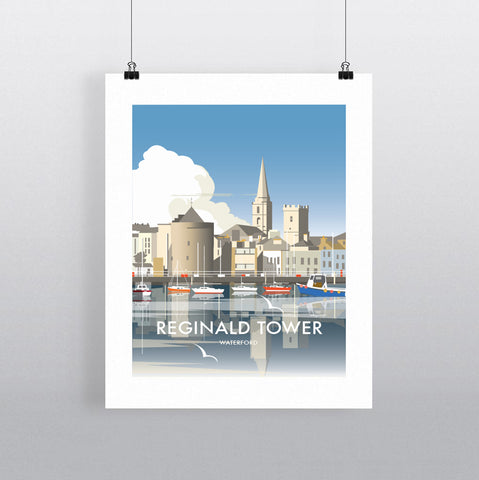 THOMPSON615: Reginald Tower. Greeting Card 6x6