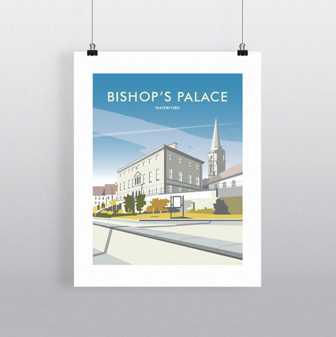 THOMPSON616: Bishop's Palace Waterford. Greeting Card 6x6