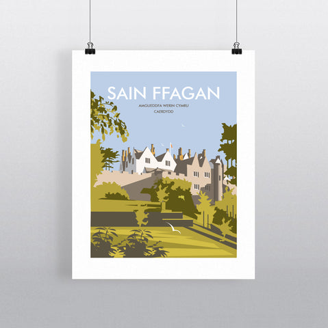 THOMPSON635: Sain Ffagan Amgueddfa Werin Cymru. Greeting Card 6x6