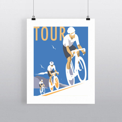 THOMPSON647: Tour. Greeting Card 6x6