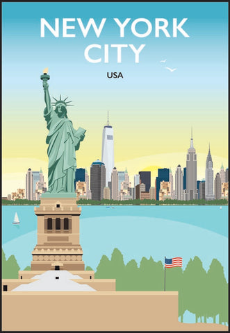 New York City, USA Dawn