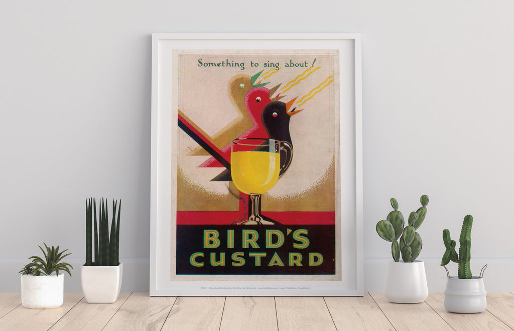 Somrthing To Sing About! Birds Custard - Premium Art Print